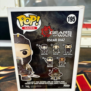 Funko POP! Games Gears of War #195 Oscar Diaz FRENLY BRICKS - Open 7 Days