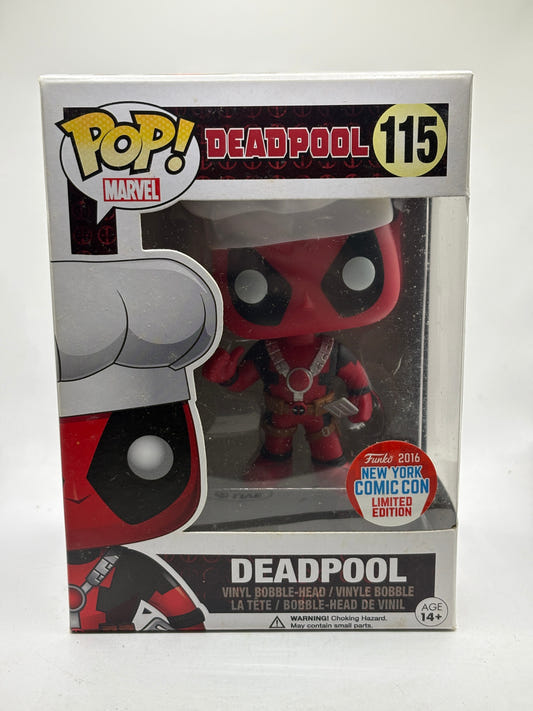 Funko POP! Marvel Deadpool #115 Deadpool 2016 NYCC Vinyl Bobble-Head product image