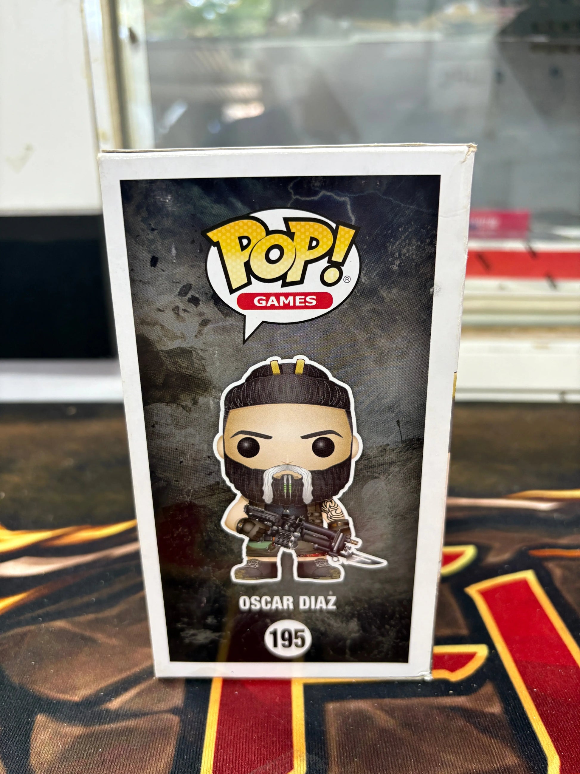 Funko POP! Games Gears of War #195 Oscar Diaz FRENLY BRICKS - Open 7 Days