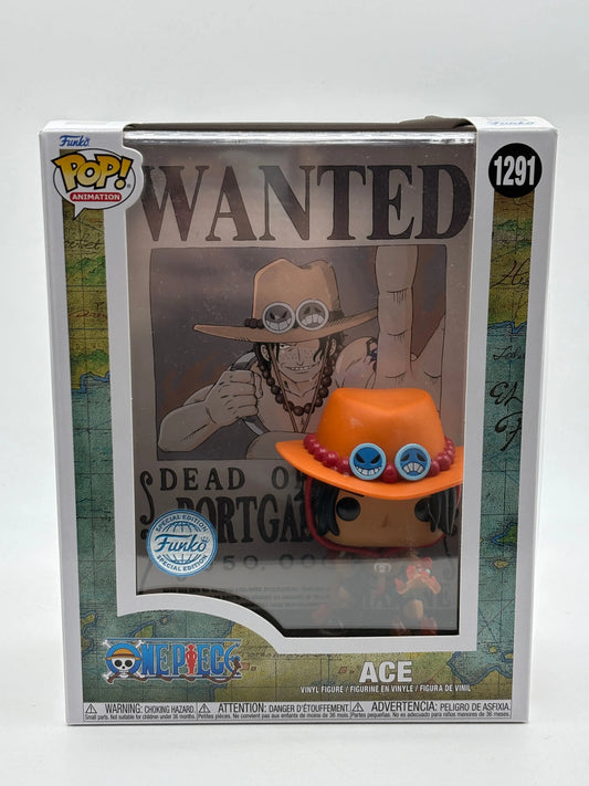 Funko POP! Animation One Piece #1291 Ace Special Edition FRENLY BRICKS - Open 7 Days