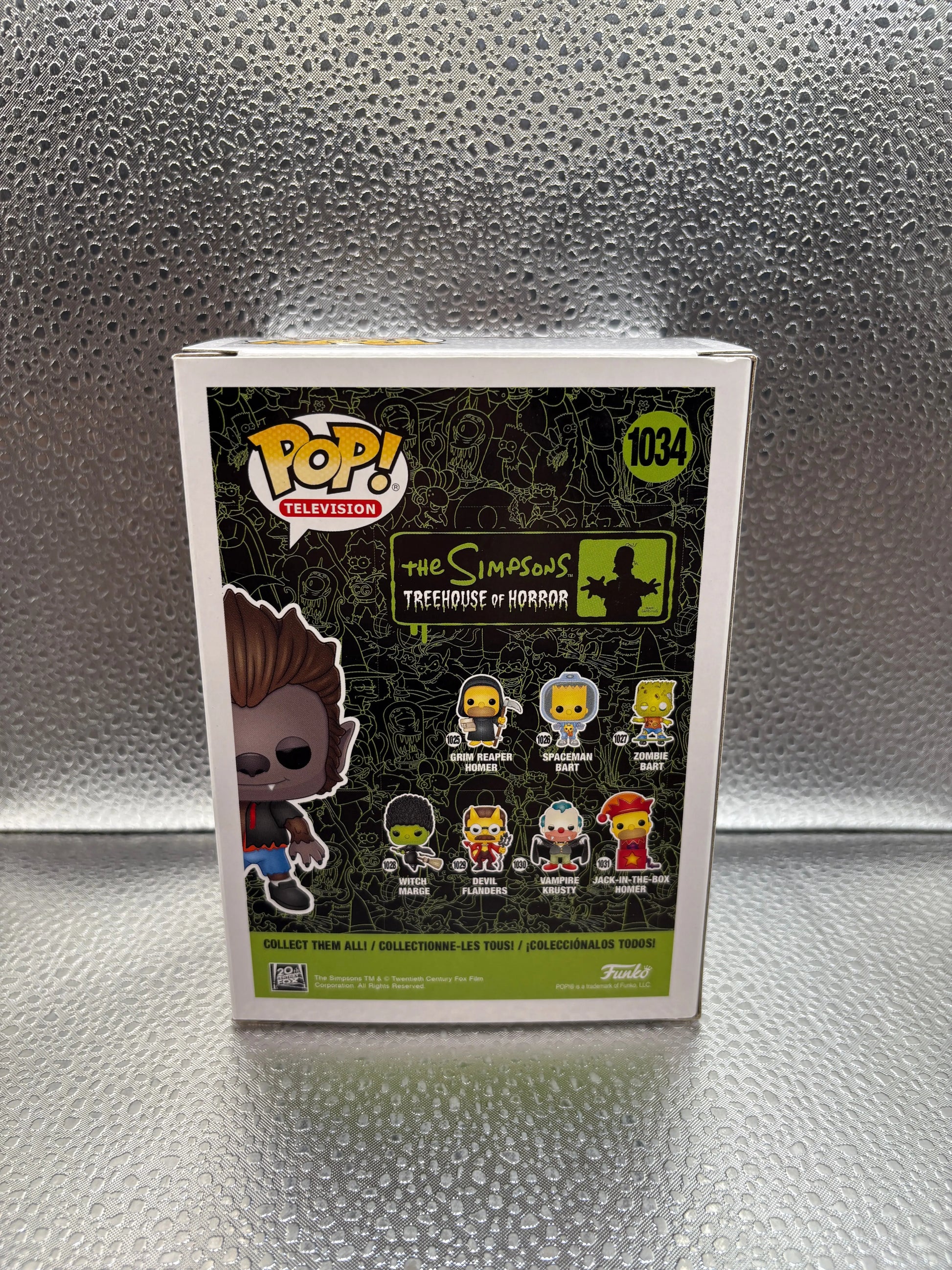 Funko Pop! Werewolf Bart #1034 The Simpsons Fall Convention 2020 Exclusive FRENLY BRICKS - Open 7 Days