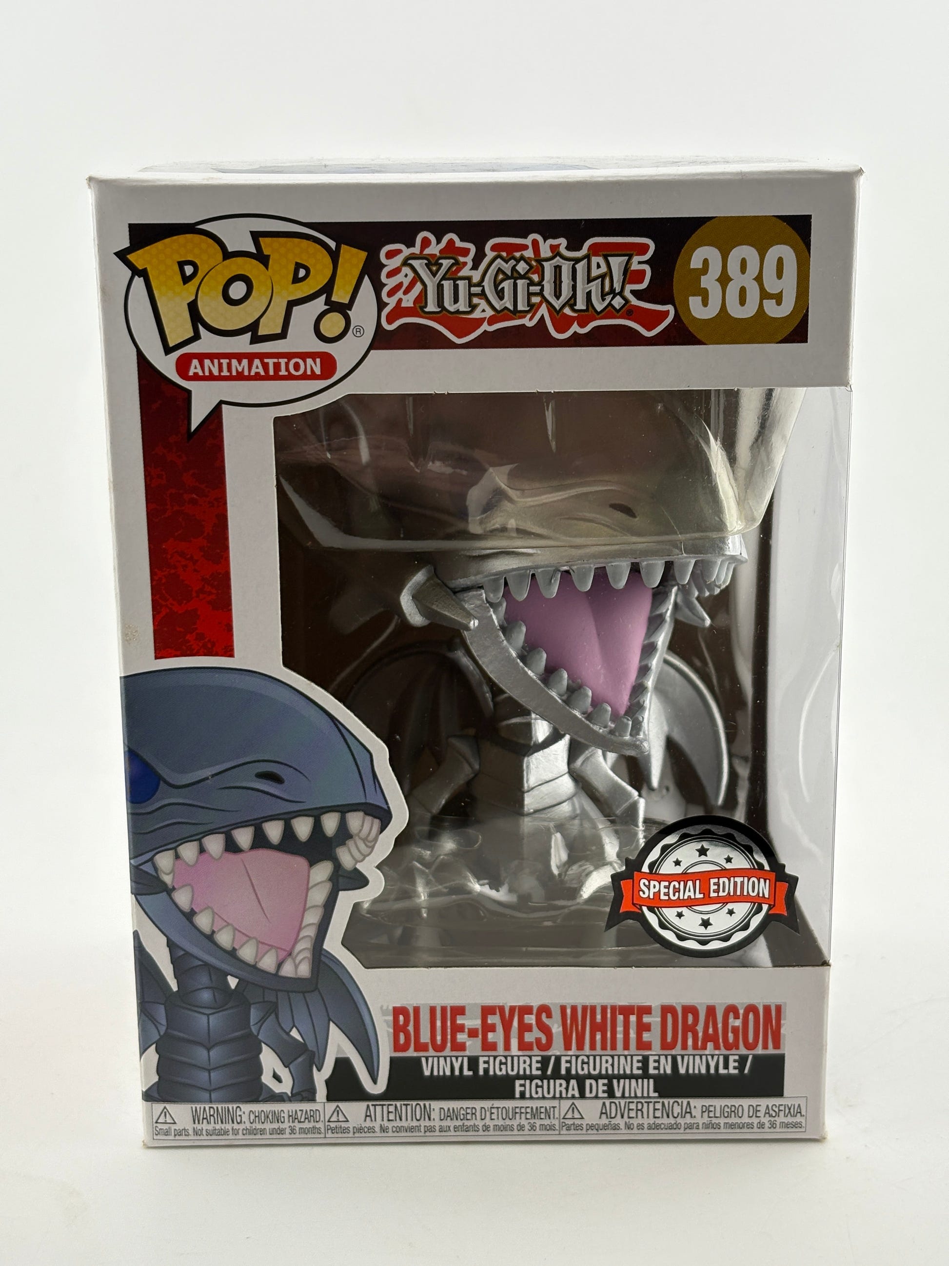 Funko POP! Animation Yu-Gi-Oh! #389 Blue-Eyes White Dragon Special Edition FRENLY BRICKS - Open 7 Days image 1