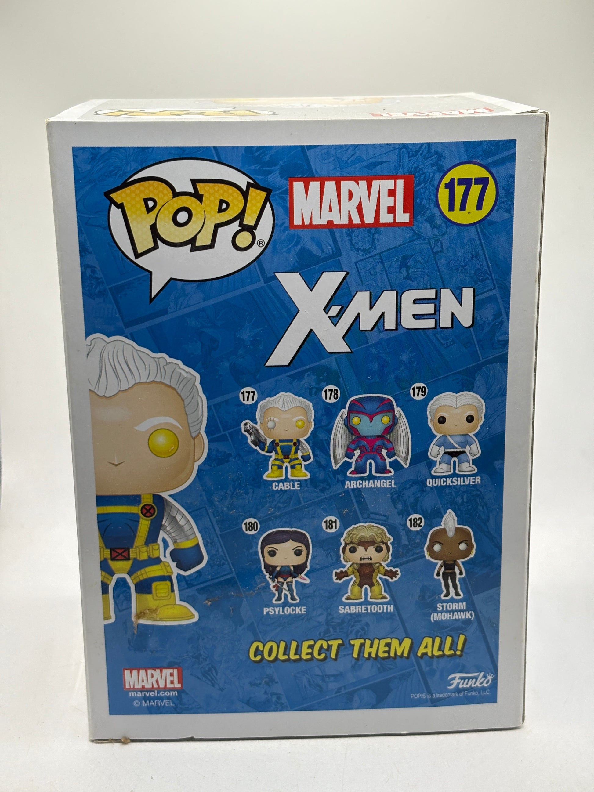 Funko POP! Marvel X-Men #177 Cable Vinyl Bobble-Head image 3