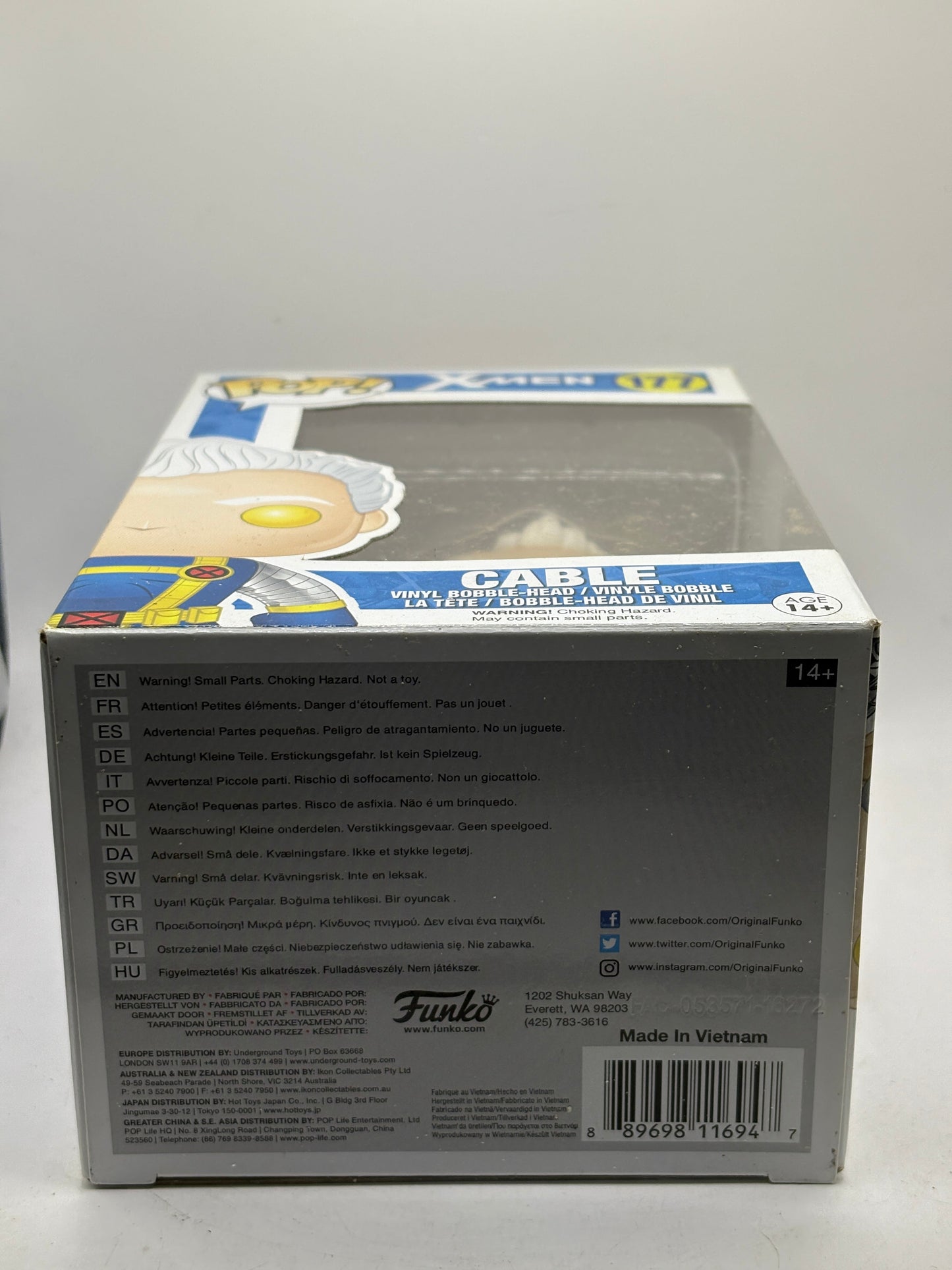 Funko POP! Marvel X-Men #177 Cable Vinyl Bobble-Head image 6