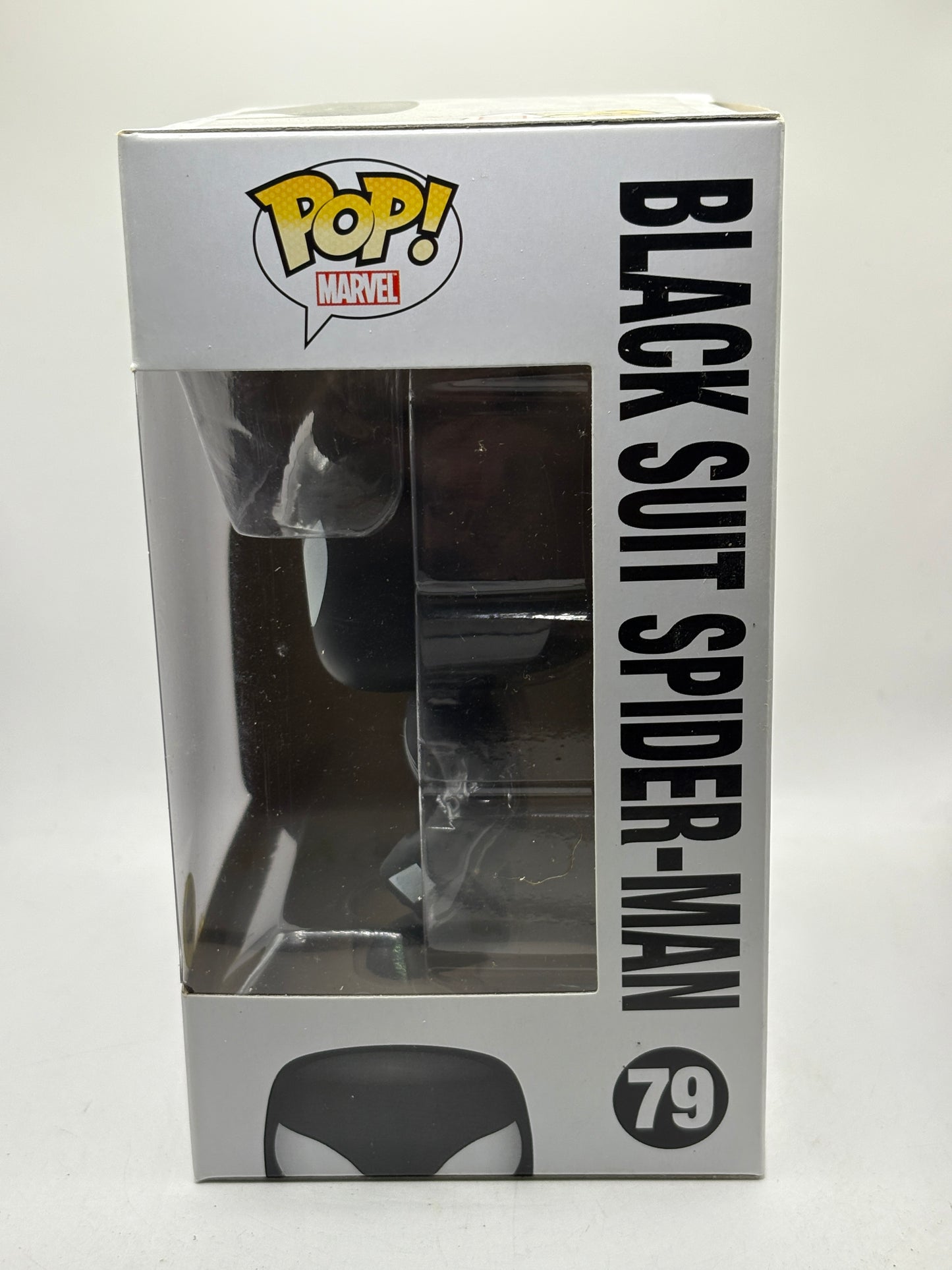 Funko POP! Marvel Spider-Man #79 Black Suit Spider-Man Glow Vinyl Bobblehead (1) image 2