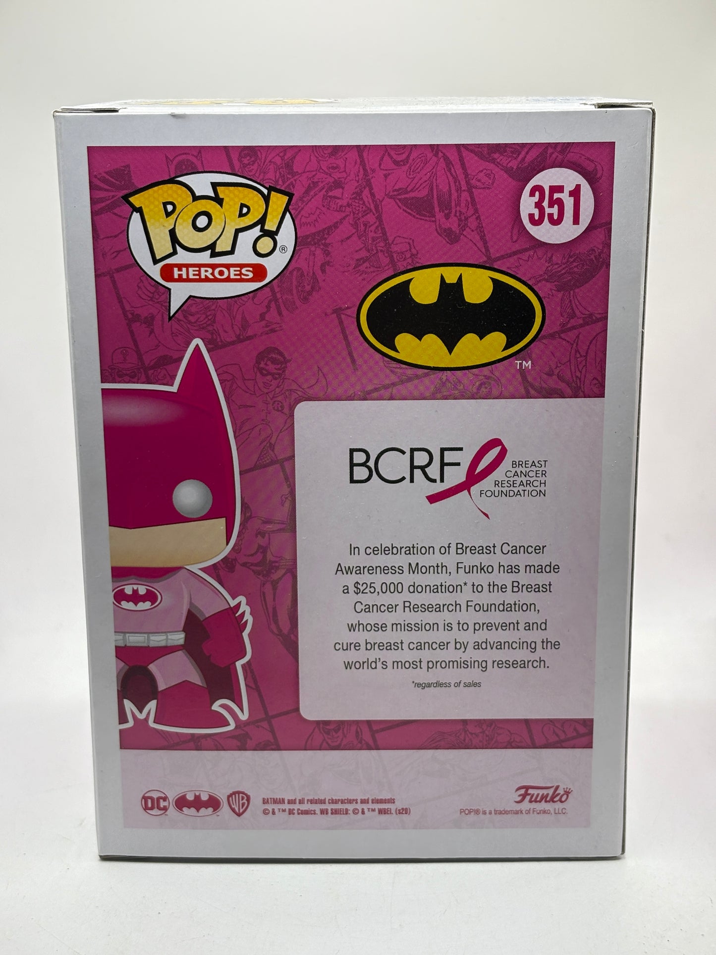 Funko POP! Heroes Batman BCF #351 Batman Vinyl Figure image 9