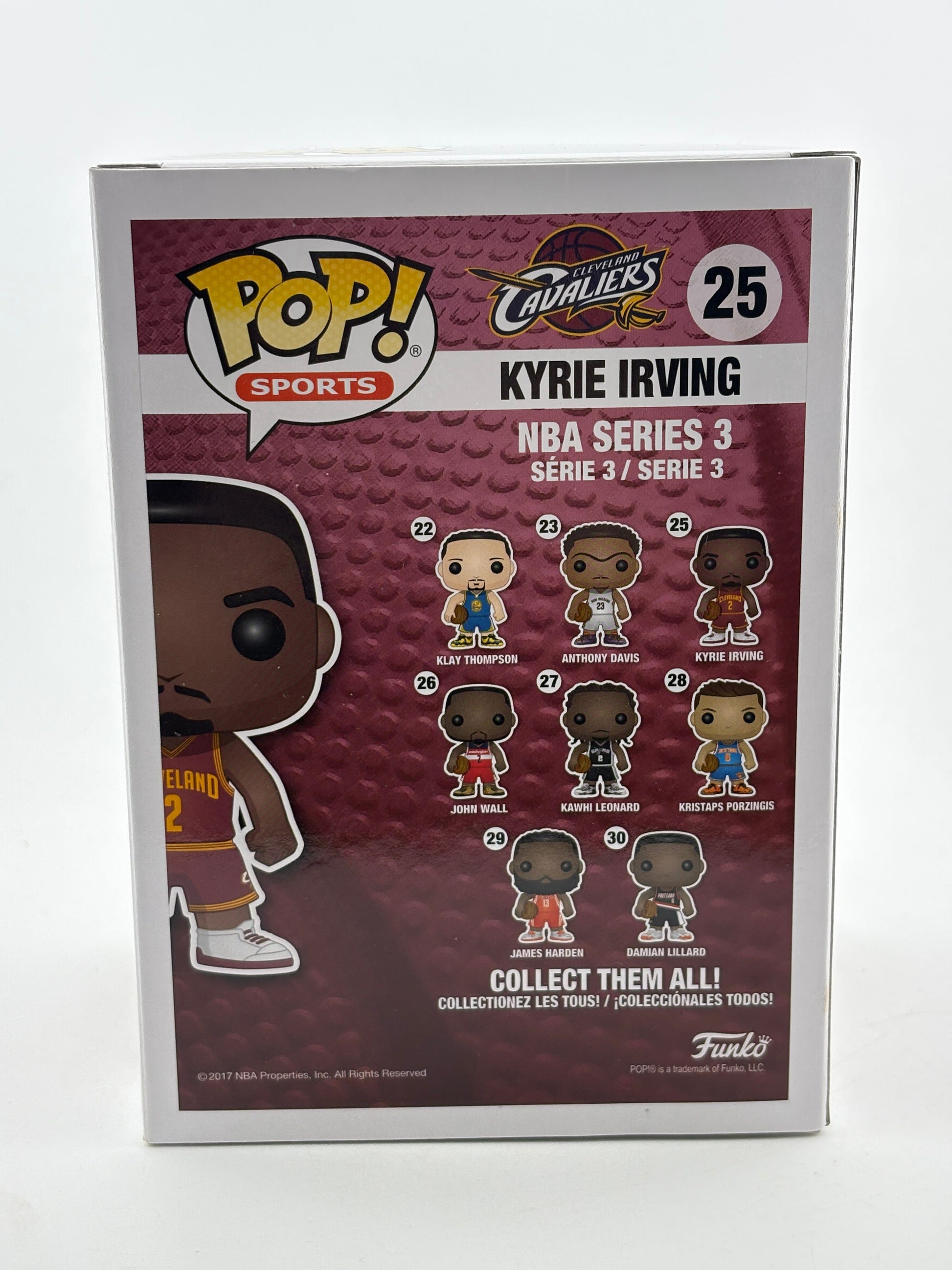 Funko POP! Sports NBA #25 Kyrie Irving Vinyl Figure FRENLY BRICKS - Open 7 Days image 3