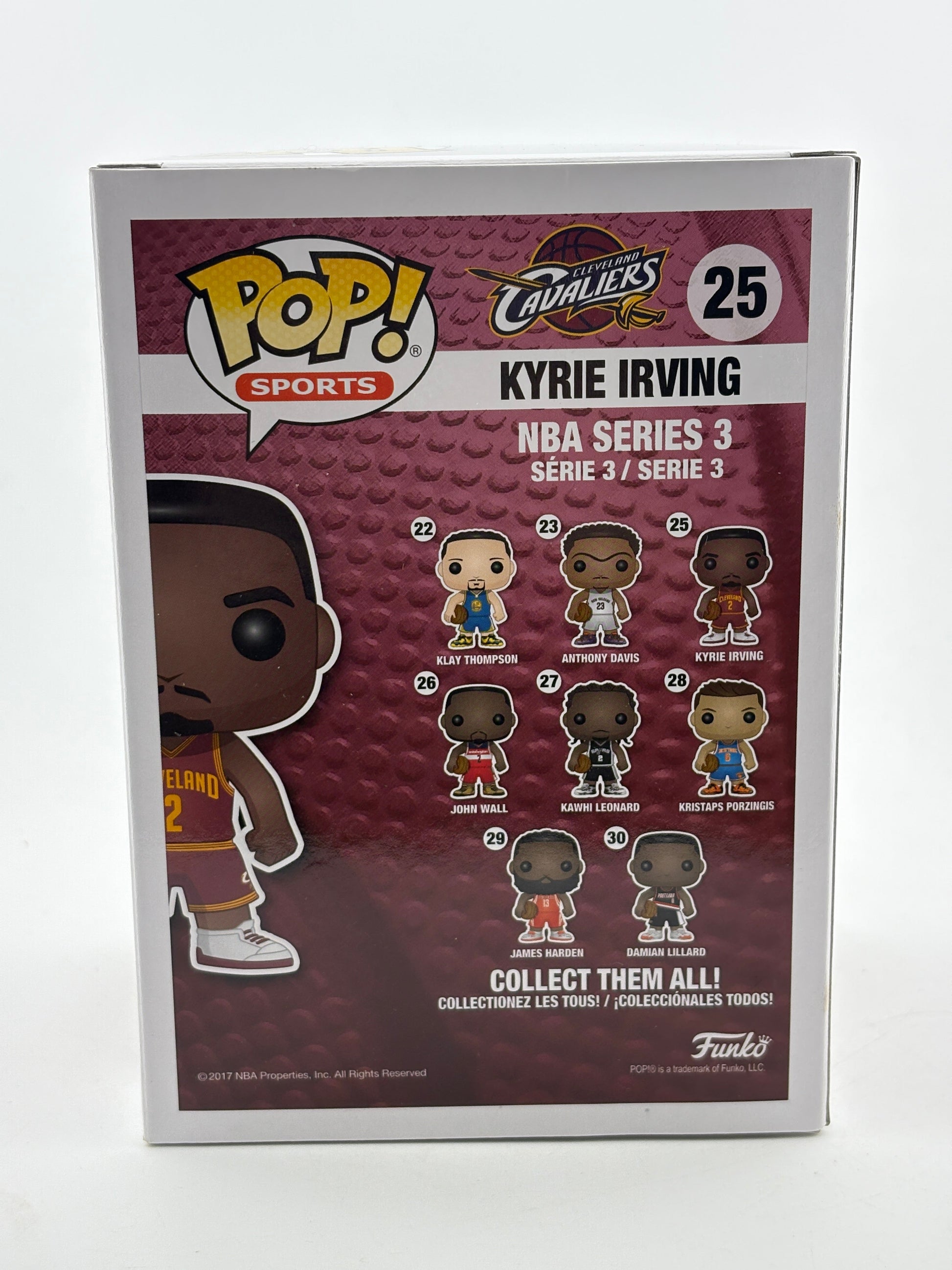 Funko POP! Sports NBA #25 Kyrie Irving Vinyl Figure FRENLY BRICKS - Open 7 Days