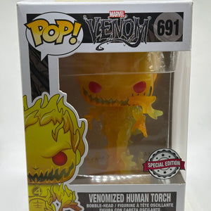 Funko POP! Marvel Venom #691 Venomized Human Torch Special Edition product image