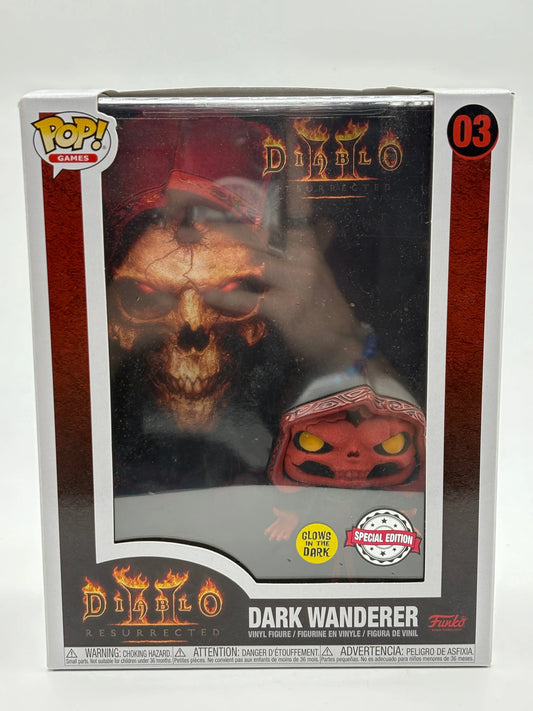 Funko POP! Games Diablo II Resurrected #03 Dark Wanderer Glow SE FRENLY BRICKS - Open 7 Days