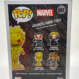 Funko POP! Marvel Venom #691 Venomized Human Torch Special Edition image 3