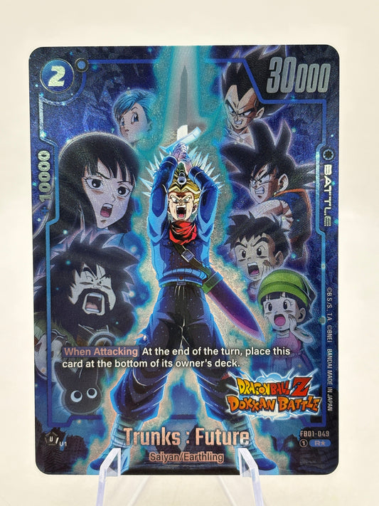 Dragon Ball Super Fusion World - Trunks : Future FB01-049 R Alt Art Dokkan Battle FRENLY BRICKS - Open 7 Days