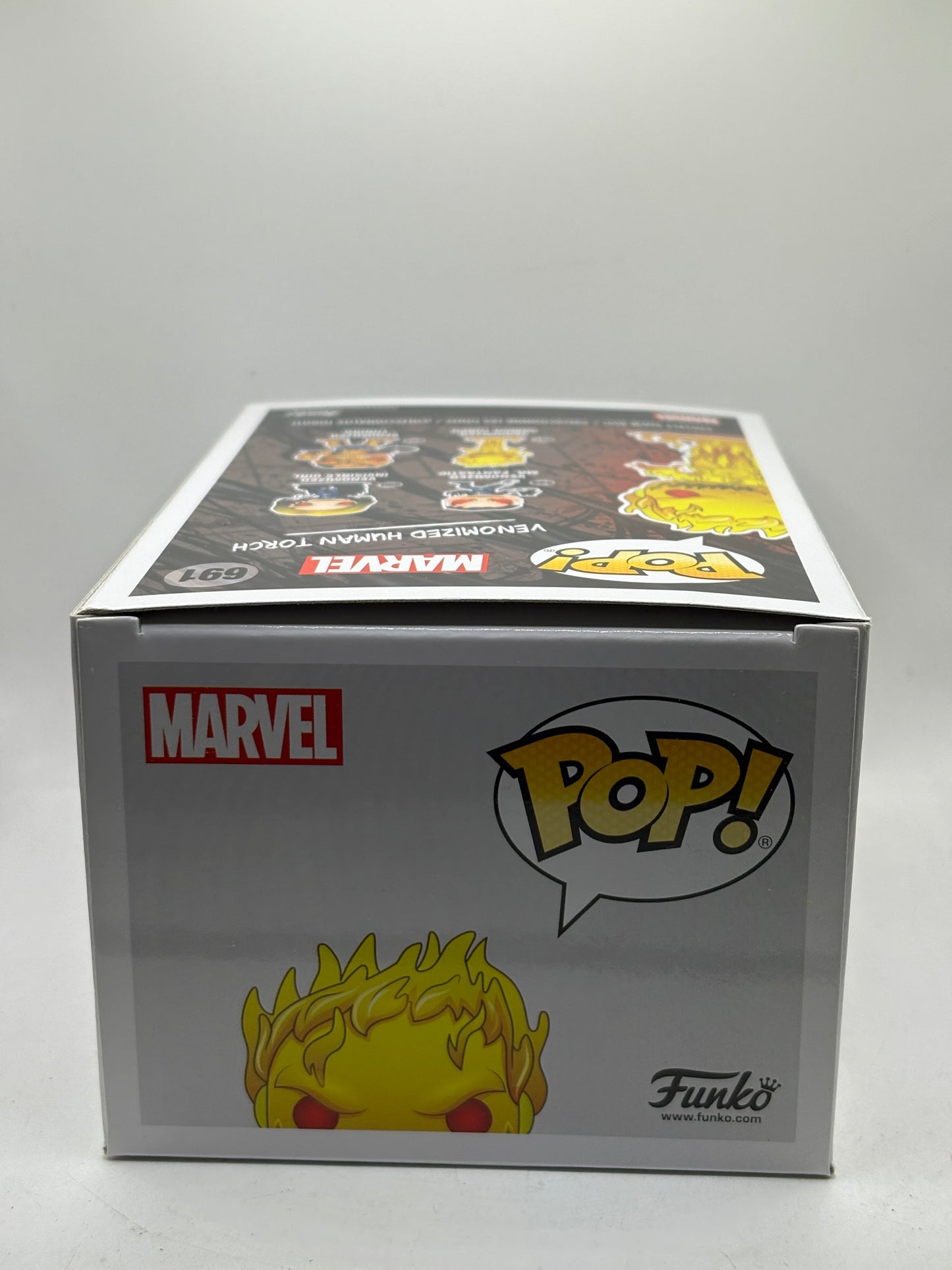 Funko POP! Marvel Venom #691 Venomized Human Torch Special Edition image 5