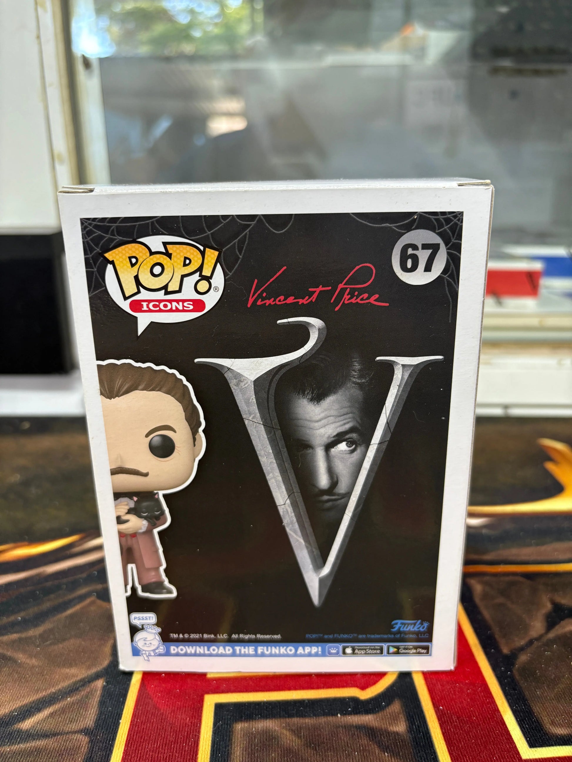 Funko Pop! Vinyl: Vincent Price #67 FRENLY BRICKS - Open 7 Days