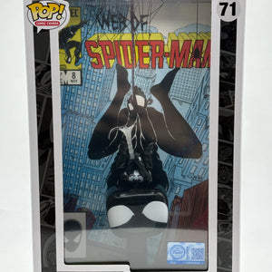 Funko POP! Comic Covers Marvel #71 Black Suit Spider-man FRENLY BRICKS - Open 7 Days