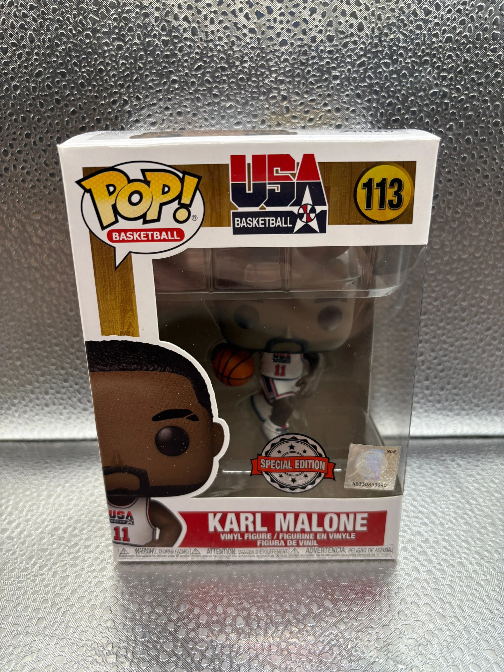 Funko Pop! NBA Basketball #113 Karl Malone Dream Team USA SE FRENLY BRICKS - Open 7 Days