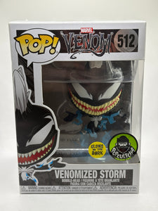 Funko POP! Marvel Venom #512 Venomized Storm Glow Popcultcha Exclusive