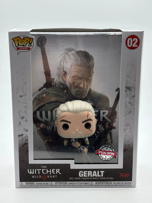 Funko POP! Games The Witcher Wild Hunt #02 Geralt Special Edition FRENLY BRICKS - Open 7 Days