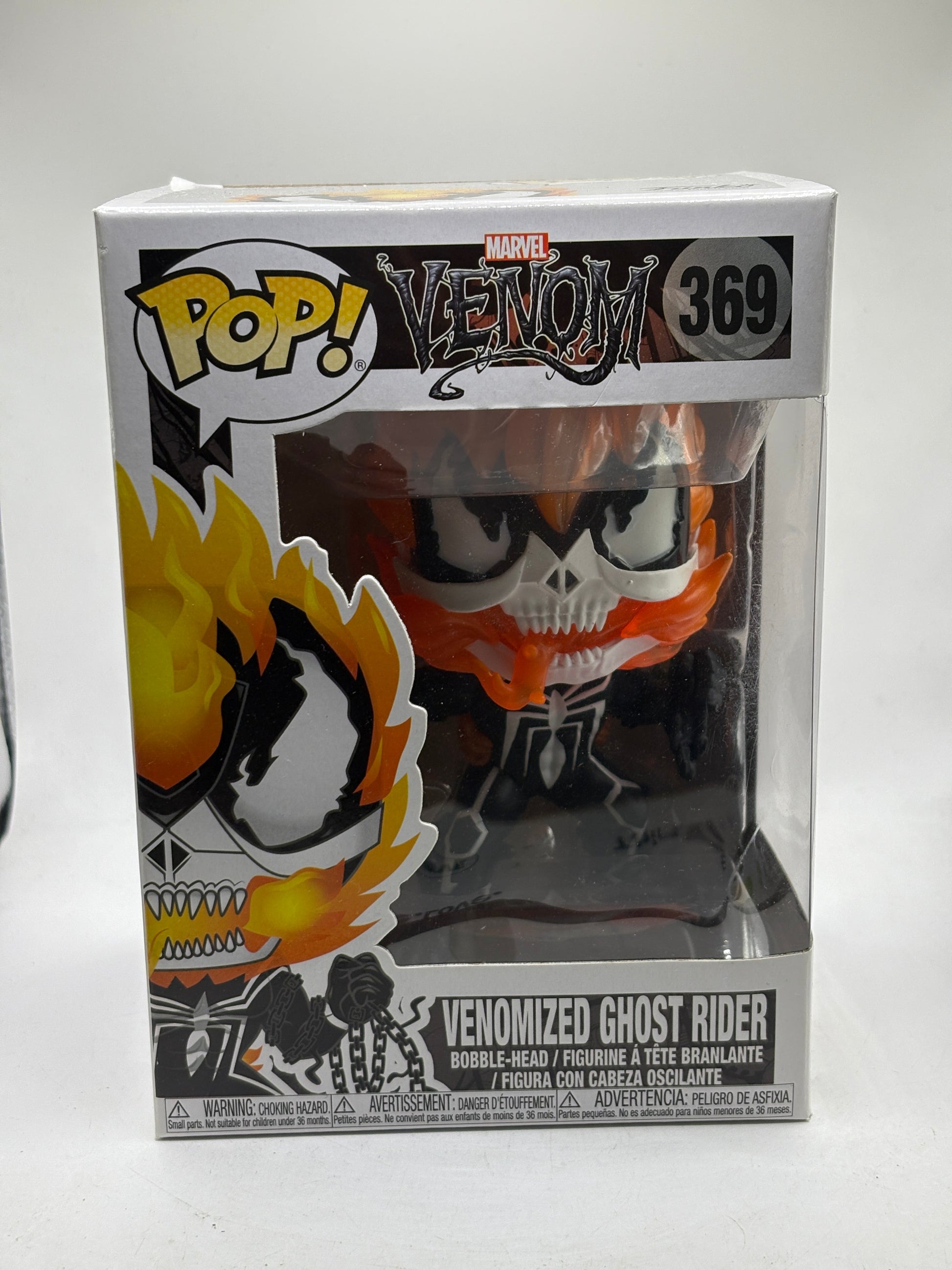 Funko POP! Marvel Venom #369 Venomized Ghost Rider Bobblehead product image