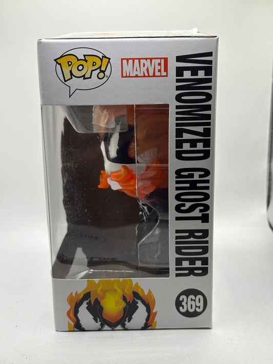 Funko POP! Marvel Venom #369 Venomized Ghost Rider Bobblehead image 2