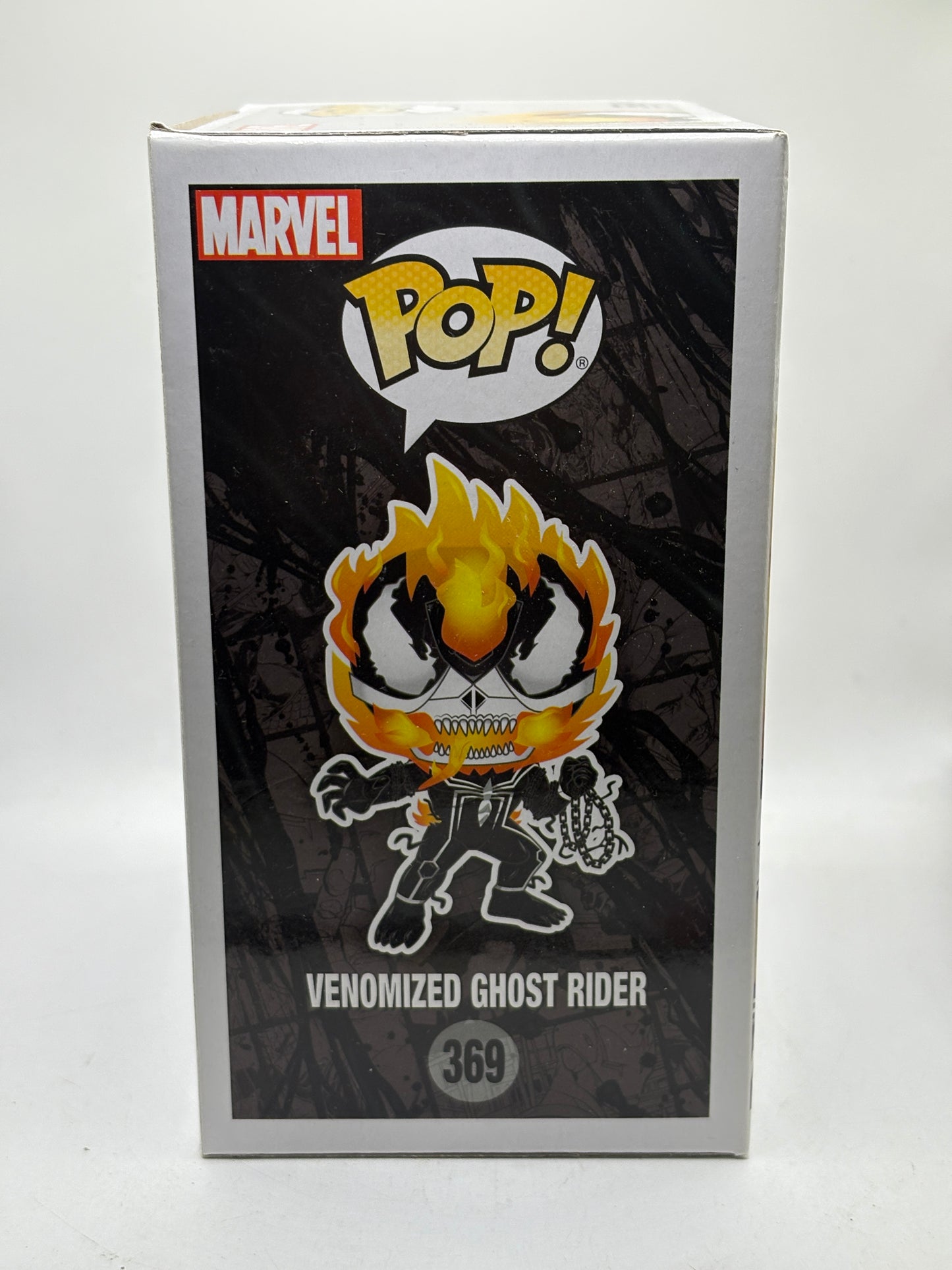 Funko POP! Marvel Venom #369 Venomized Ghost Rider Bobblehead image 10