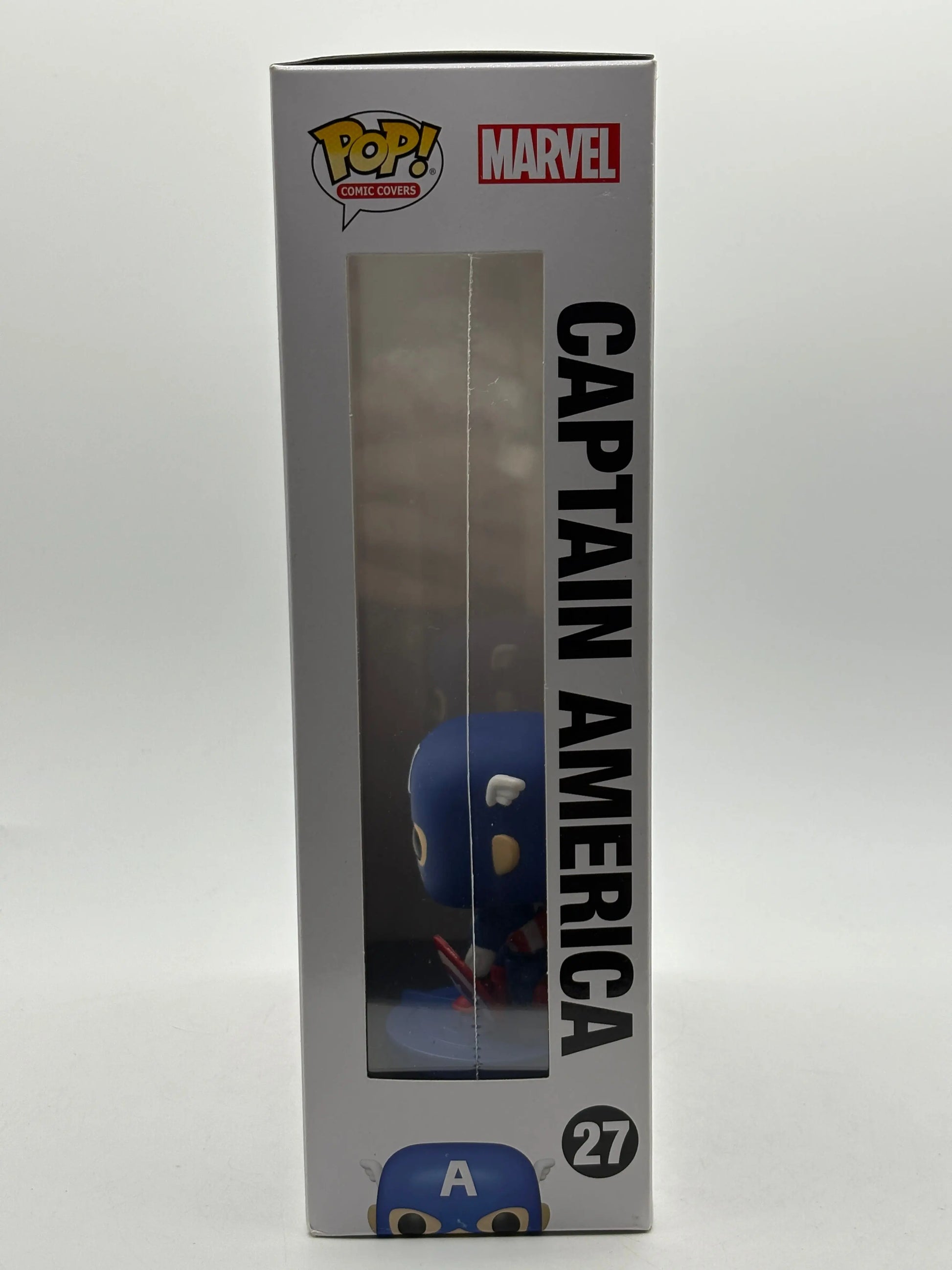Funko POP! Comic Covers Marvel #27 Captain America FRENLY BRICKS - Open 7 Days