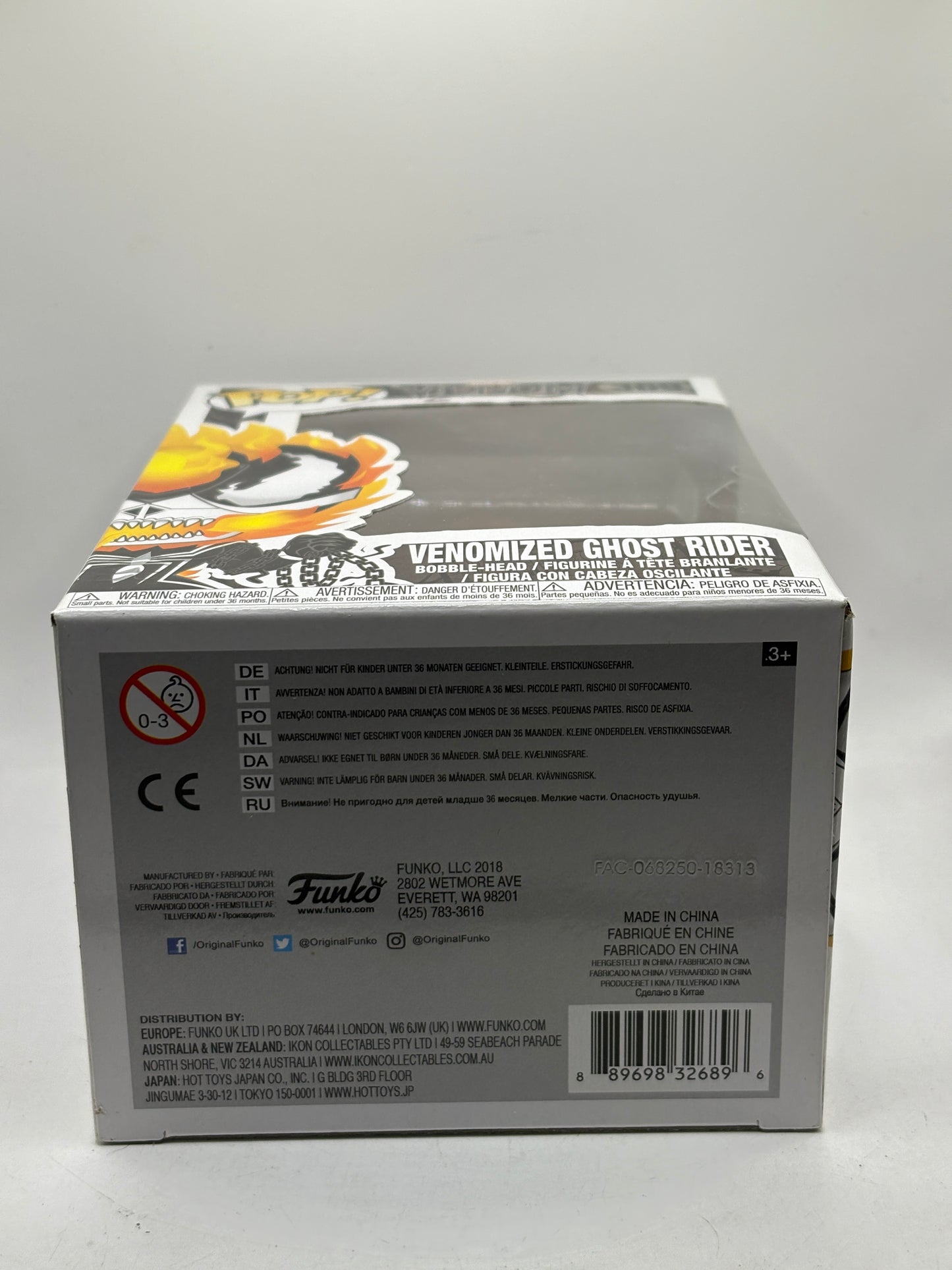 Funko POP! Marvel Venom #369 Venomized Ghost Rider Bobblehead image 12