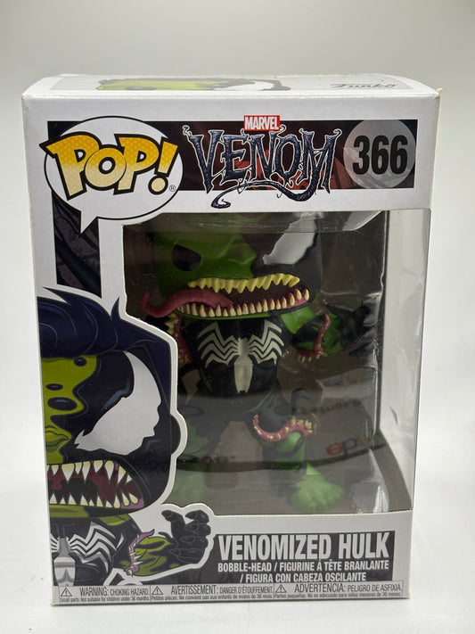 Funko POP! Marvel Venom #366 Venomized Hulk Bobble-Head