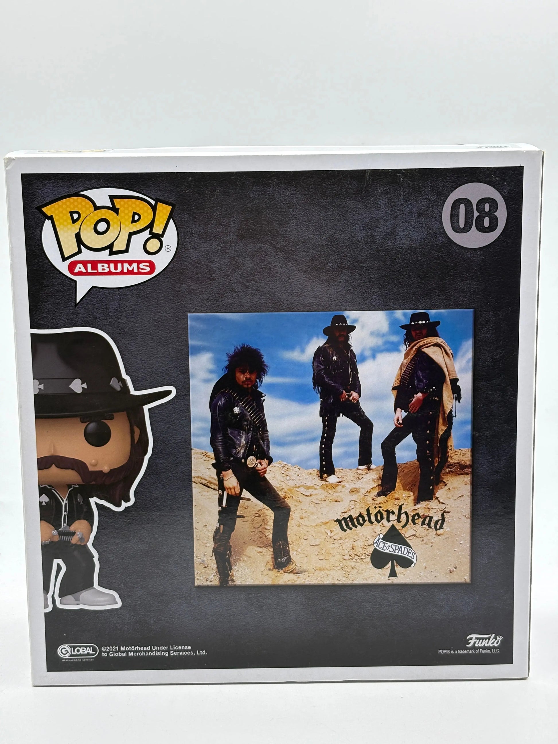 Funko POP! Albums Motorhead #08 Ace of Spades FRENLY BRICKS - Open 7 Days