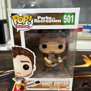 Funko Pop Parks And Recreation Andy Dwyer #501 FRENLY BRICKS - Open 7 Days