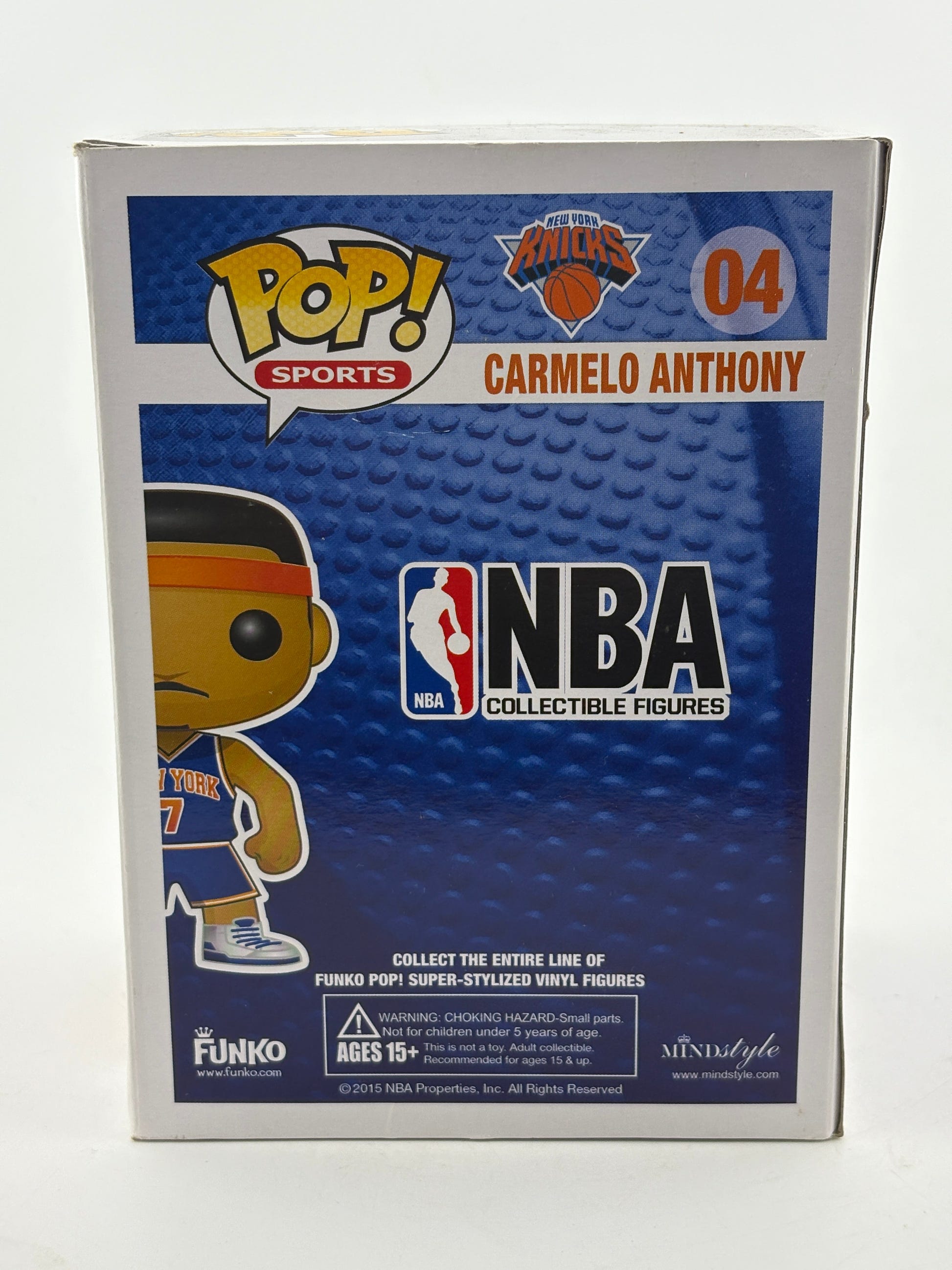 Funko POP! Sports NBA #04 Carmelo Anthony Vinyl Figure FRENLY BRICKS - Open 7 Days image 3