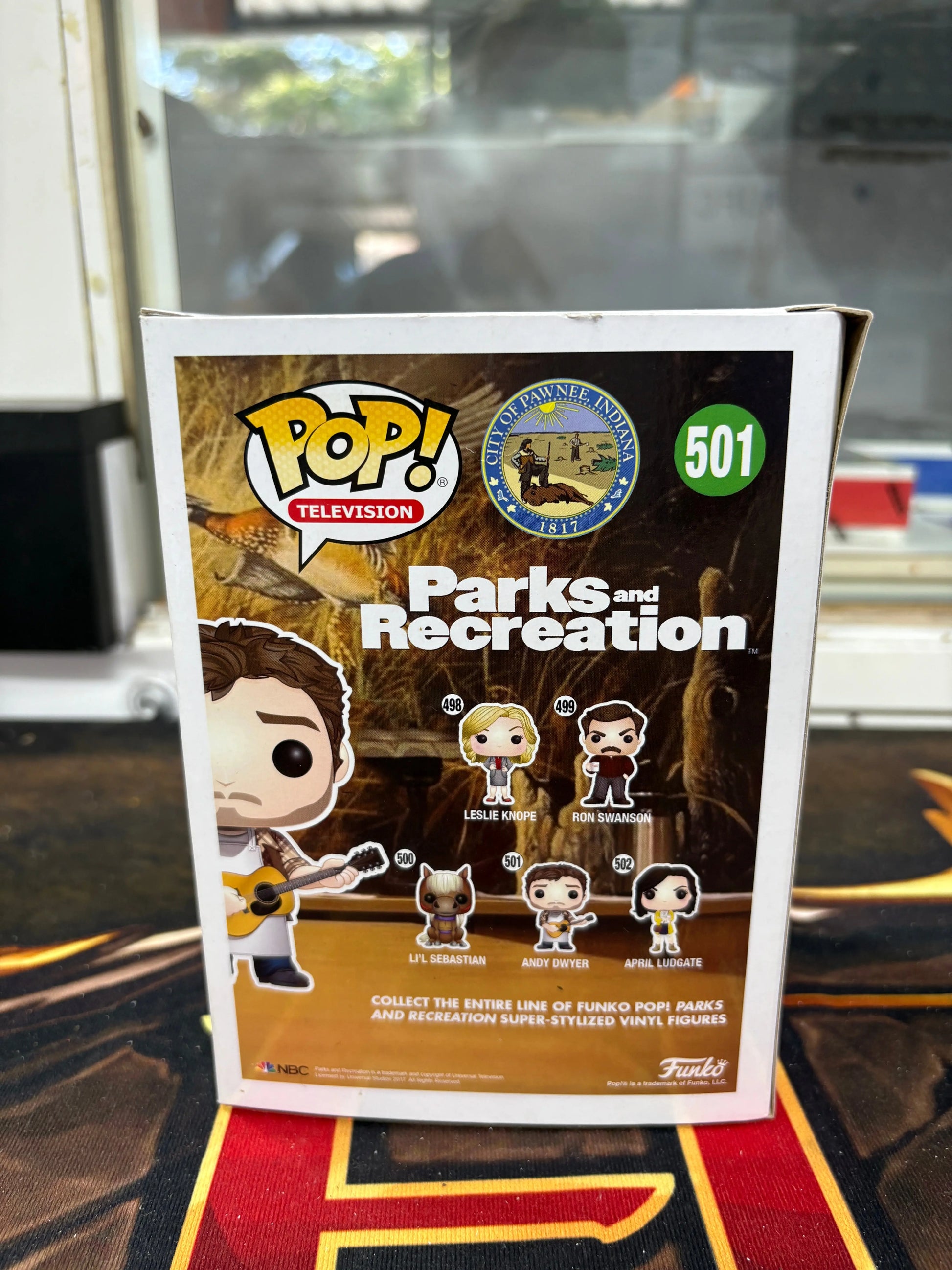 Funko Pop Parks And Recreation Andy Dwyer #501 FRENLY BRICKS - Open 7 Days