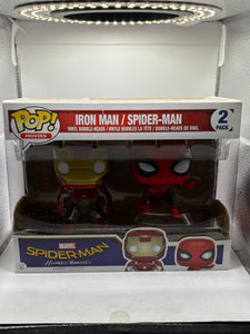 Funko POP! Movies Spider-Man Homecoming 2 Pack Iron Man / Spider-Man