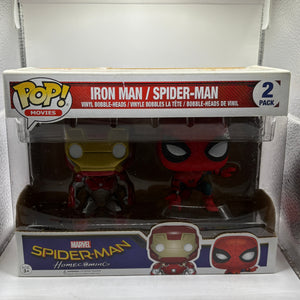 Funko POP! Movies Spider-Man Homecoming 2 Pack Iron Man / Spider-Man product image