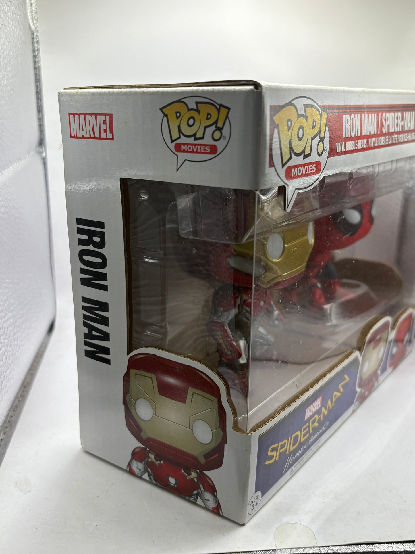 Funko POP! Movies Spider-Man Homecoming 2 Pack Iron Man / Spider-Man image 2