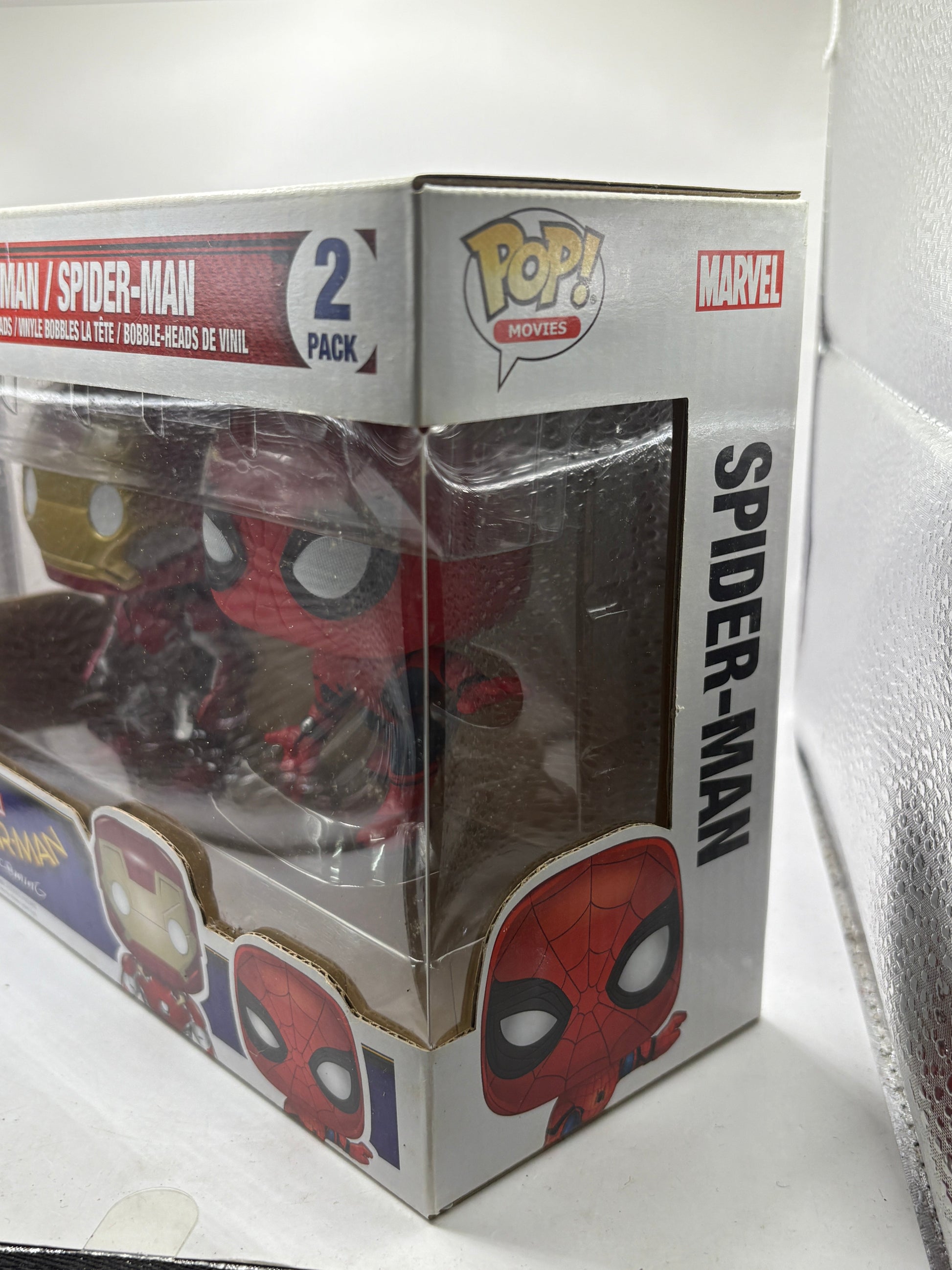 Funko POP! Movies Spider-Man Homecoming 2 Pack Iron Man / Spider-Man image 3
