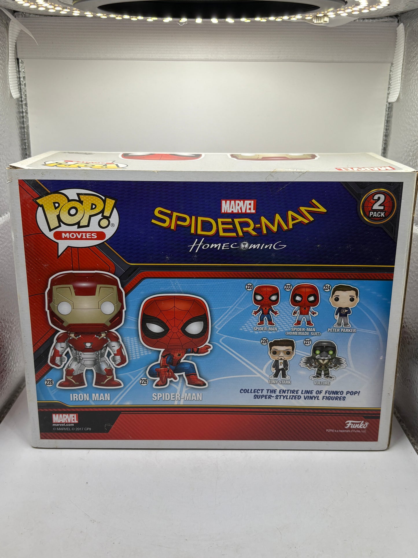 Funko POP! Movies Spider-Man Homecoming 2 Pack Iron Man / Spider-Man image 10