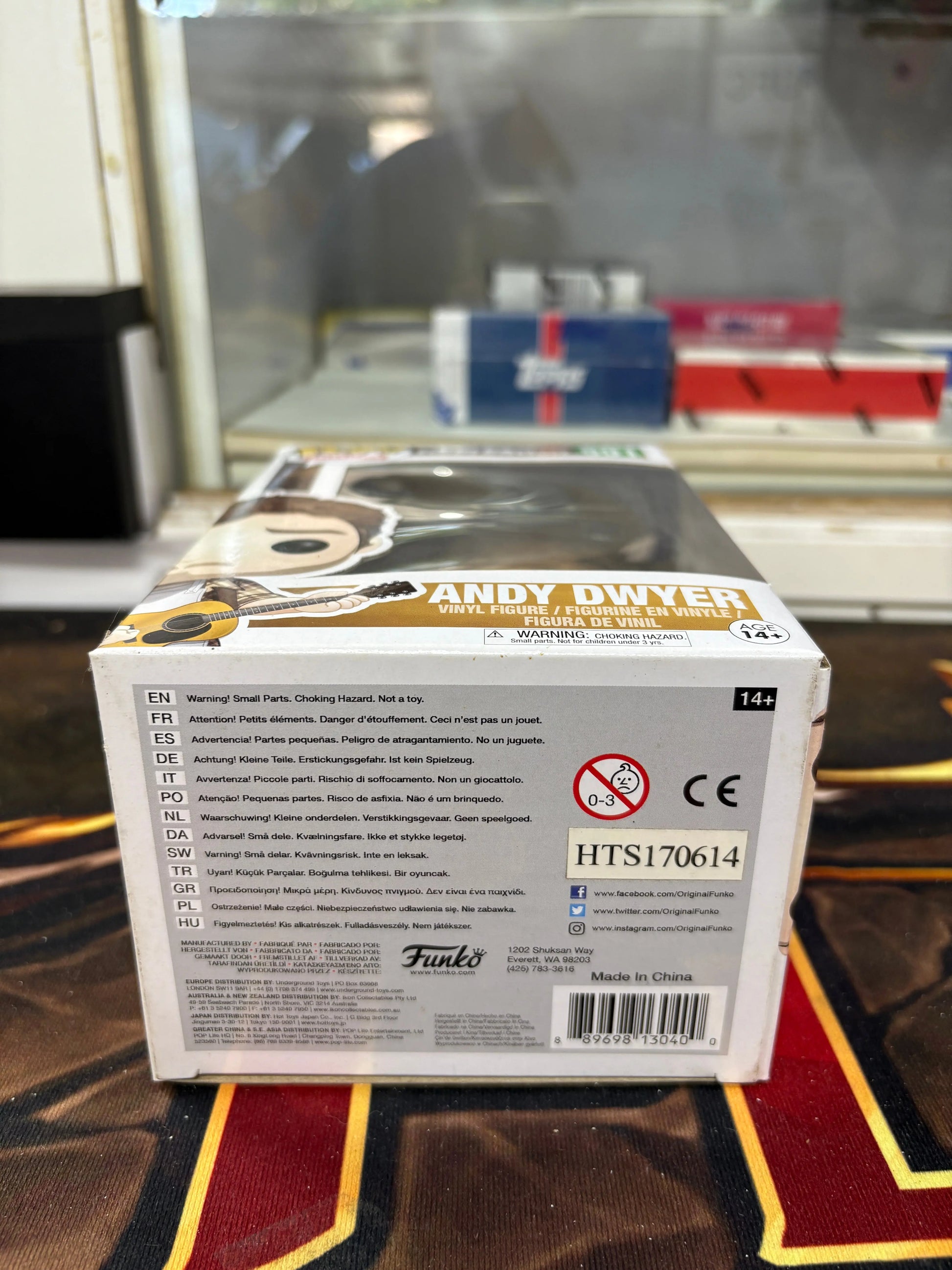 Funko Pop Parks And Recreation Andy Dwyer #501 FRENLY BRICKS - Open 7 Days