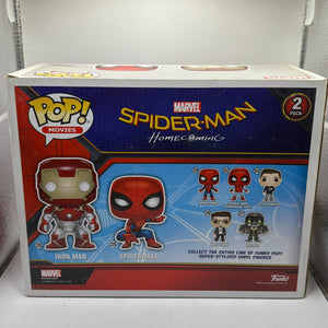 Funko POP! Movies Spider-Man Homecoming 2 Pack Iron Man / Spider-Man image 4