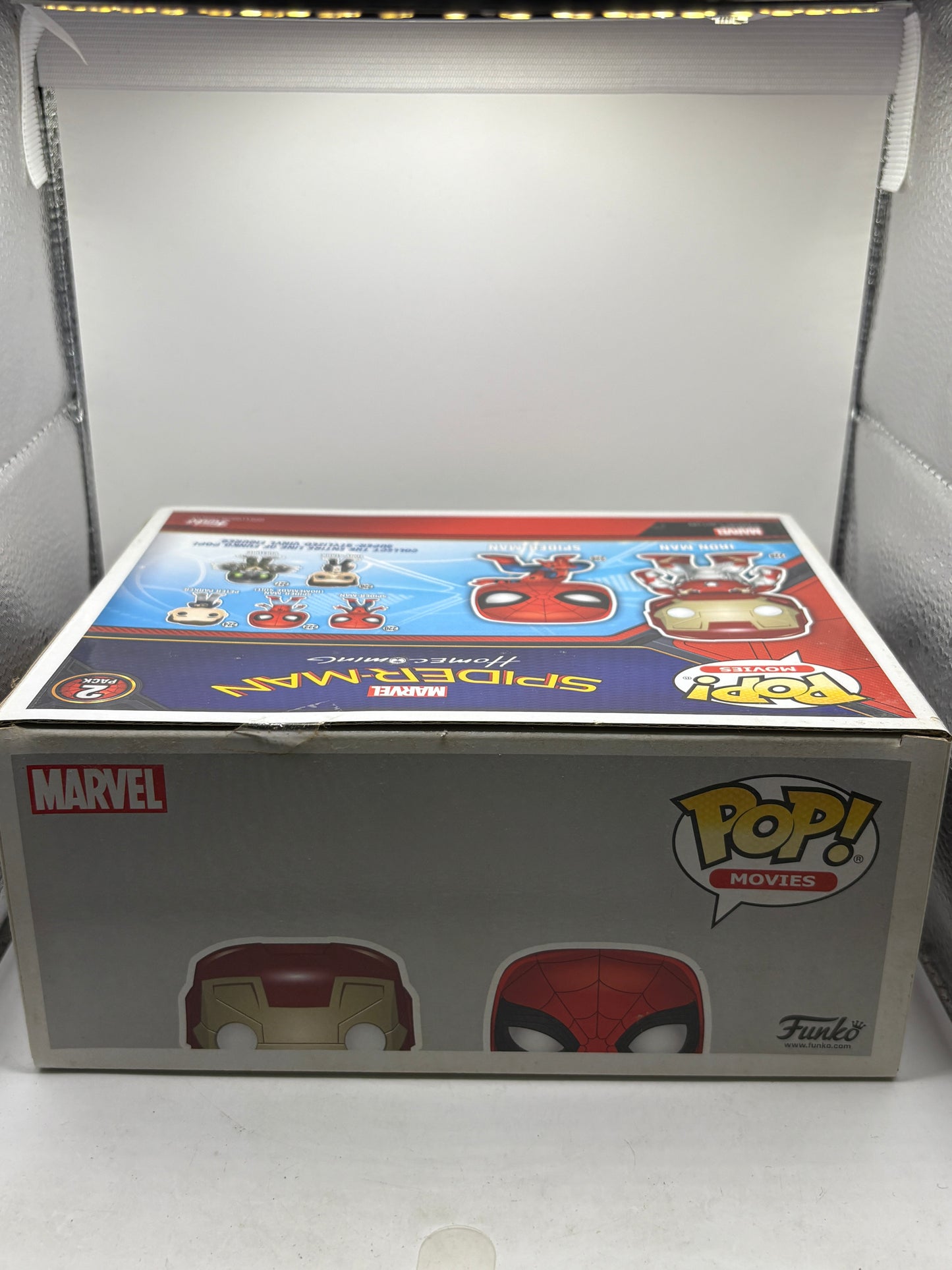 Funko POP! Movies Spider-Man Homecoming 2 Pack Iron Man / Spider-Man image 11