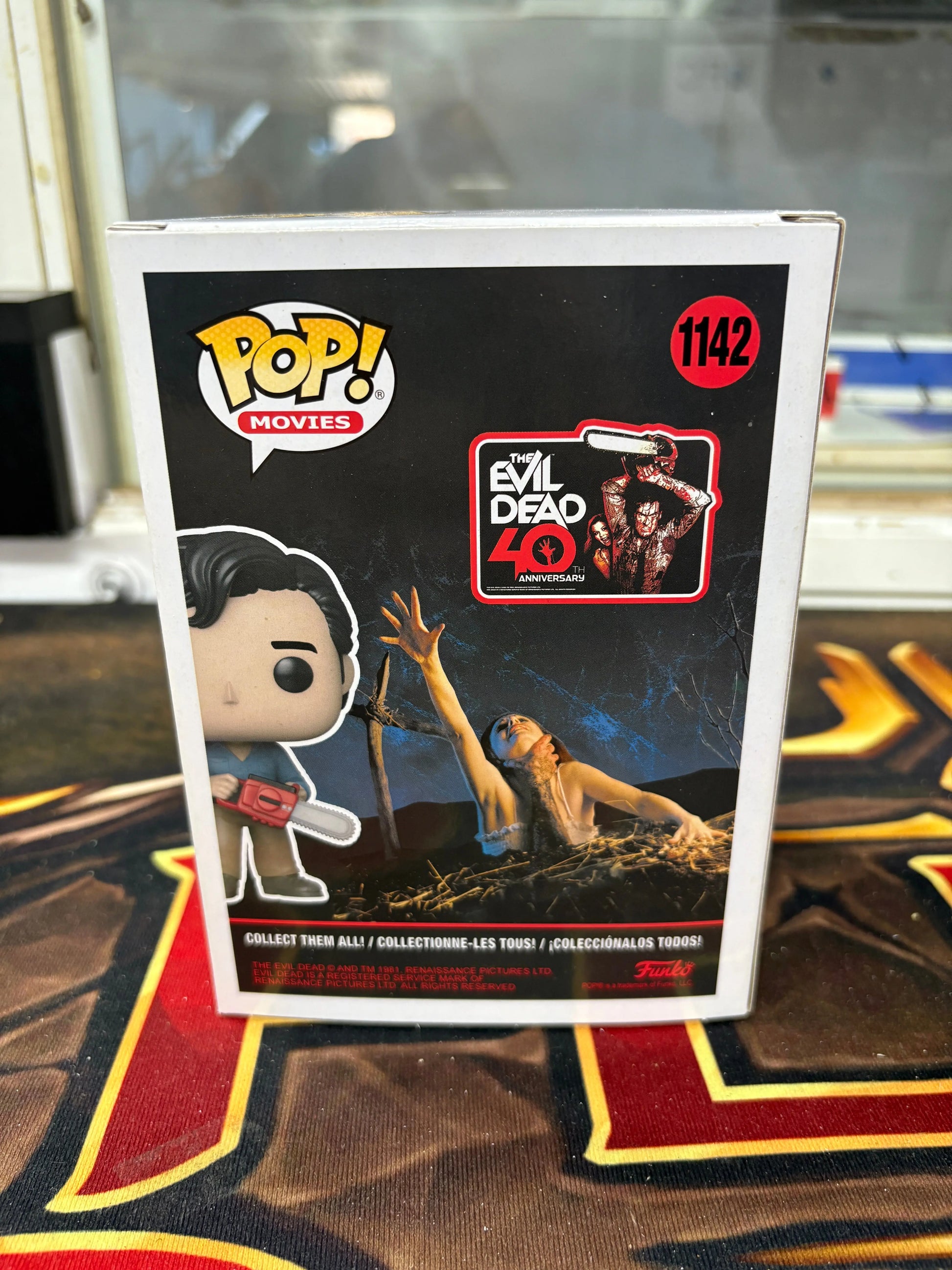 Funko Pop! Ash 1142 The Evil Dead Classic Horror Movie Vinyl Figure Toy Merch FRENLY BRICKS - Open 7 Days