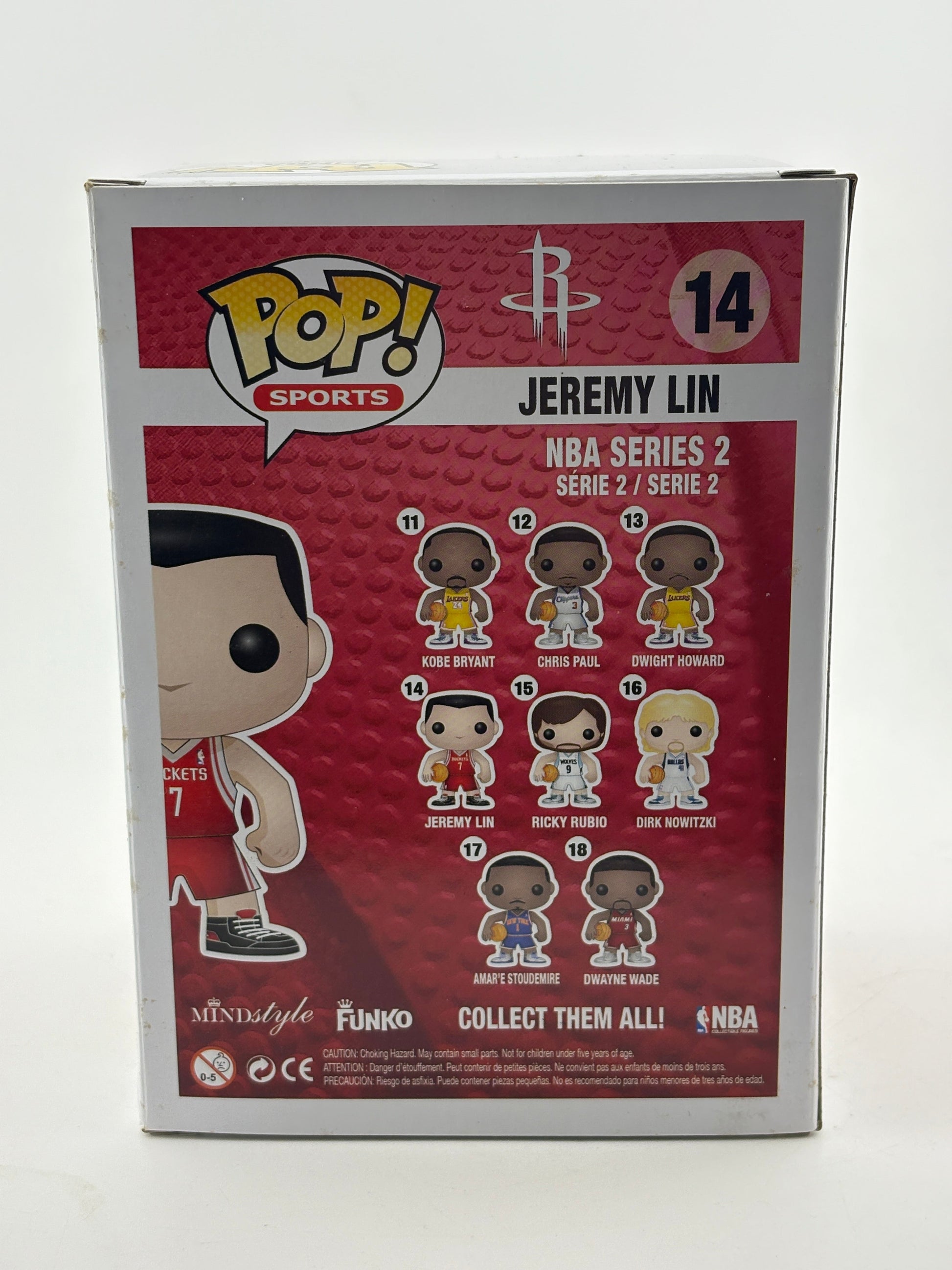 Funko POP! Sports NBA #14 Jeremy Lin Vinyl Figure FRENLY BRICKS - Open 7 Days