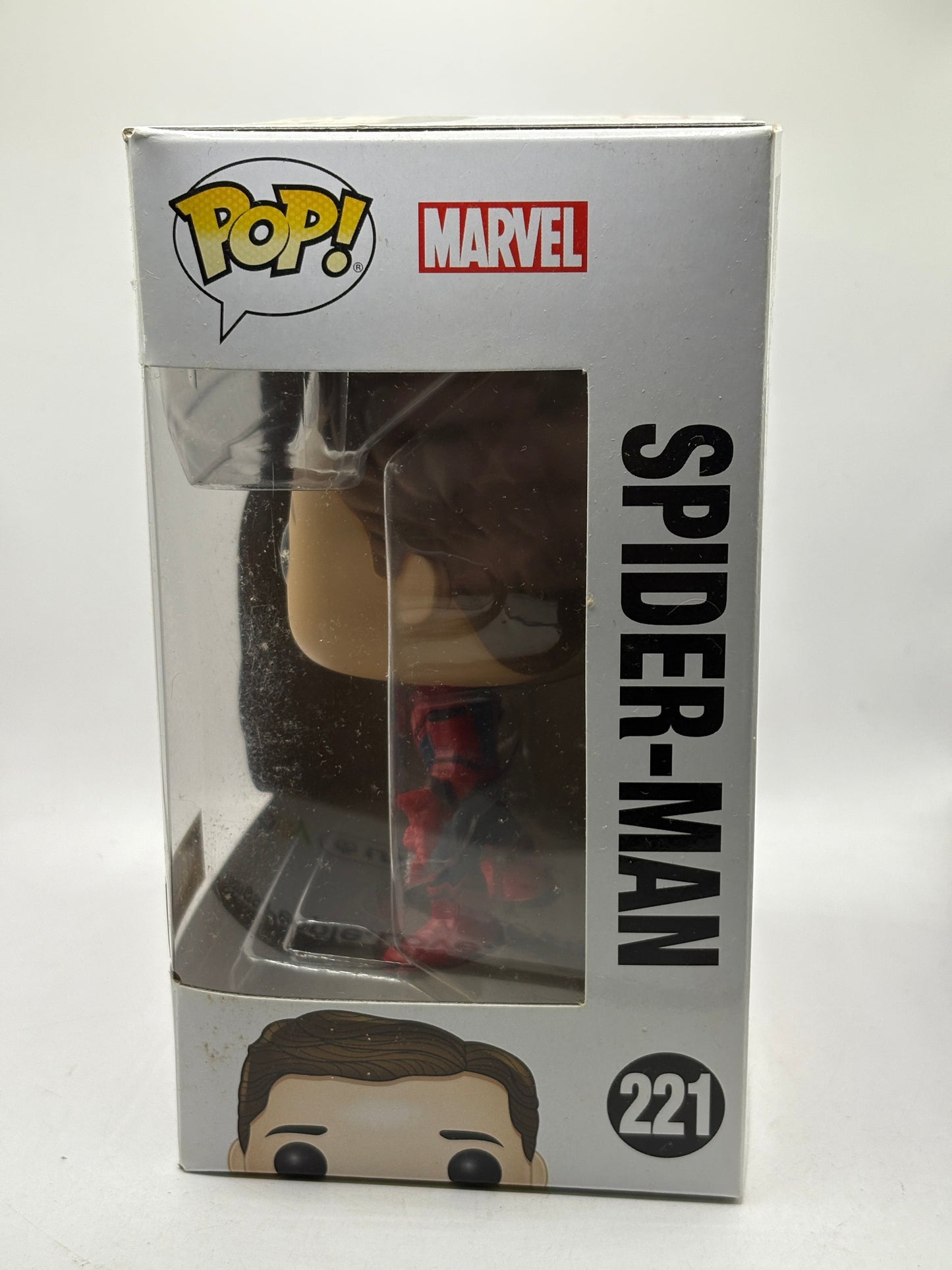 Funko POP! Marvel Spider-Man #221 Spider-Man Hot Topic Exclusive Vinyl Bobble-He image 2