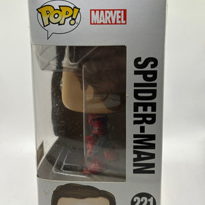 Funko POP! Marvel Spider-Man #221 Spider-Man Hot Topic Exclusive Vinyl Bobble-He image 2
