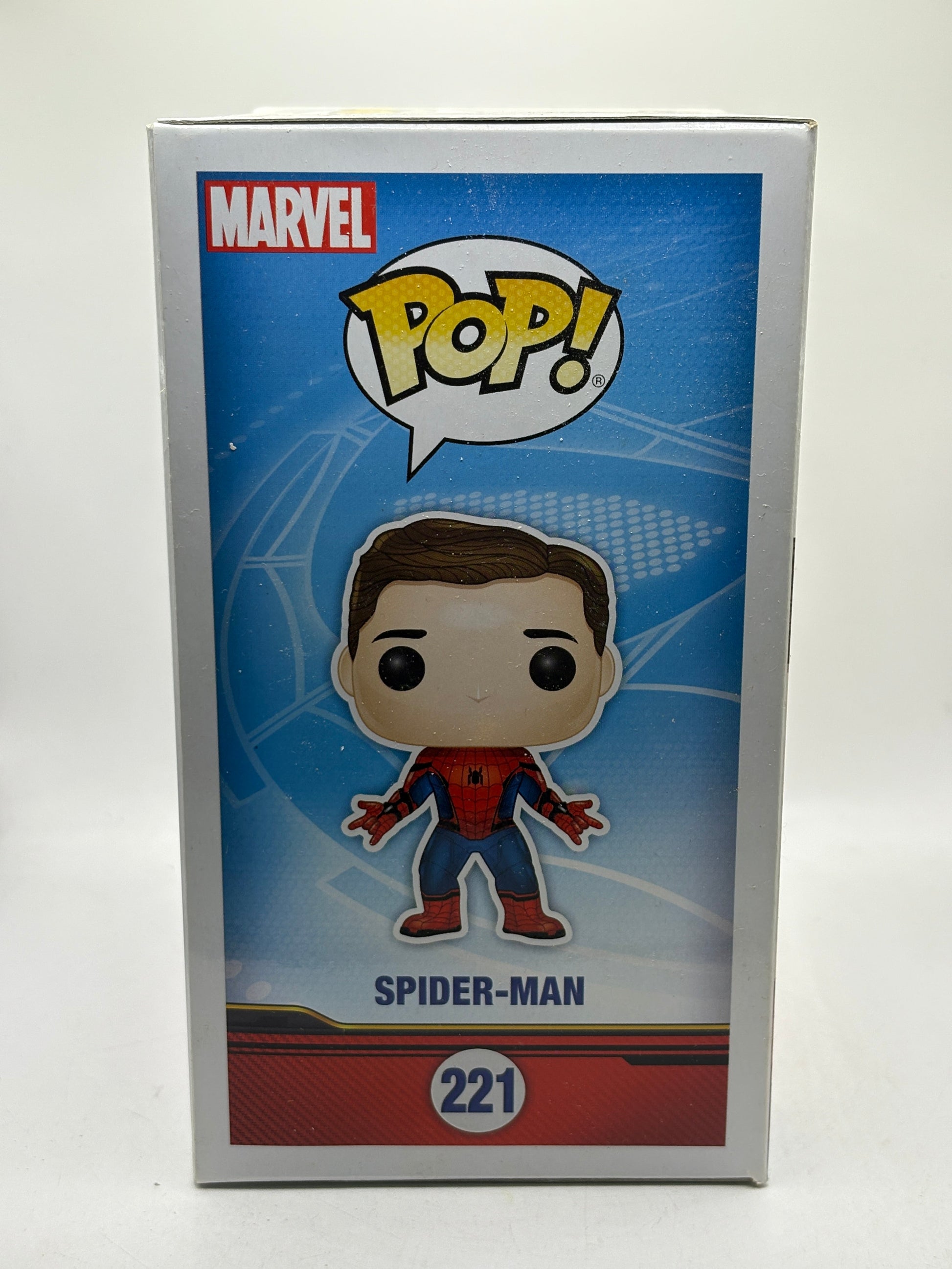 Funko POP! Marvel Spider-Man #221 Spider-Man Hot Topic Exclusive Vinyl Bobble-He image 4