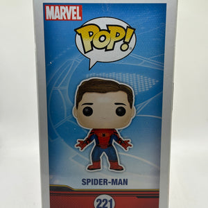 Funko POP! Marvel Spider-Man #221 Spider-Man Hot Topic Exclusive Vinyl Bobble-He image 4