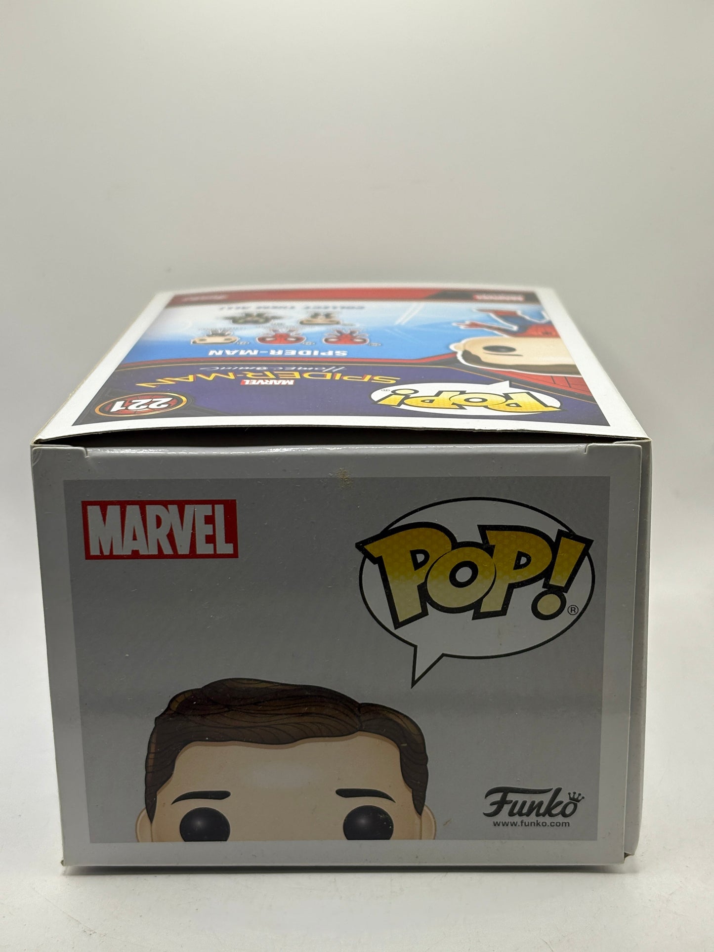 Funko POP! Marvel Spider-Man #221 Spider-Man Hot Topic Exclusive Vinyl Bobble-He image 5