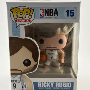Funko POP! Sports NBA #15 Ricky Rubio Vinyl Figure FRENLY BRICKS - Open 7 Days