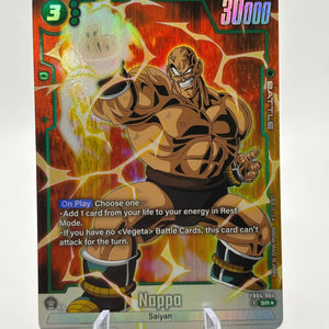 Dragon Ball Super Fusion World - Nappa FB04-064 SR Alternate Art FRENLY BRICKS - Open 7 Days