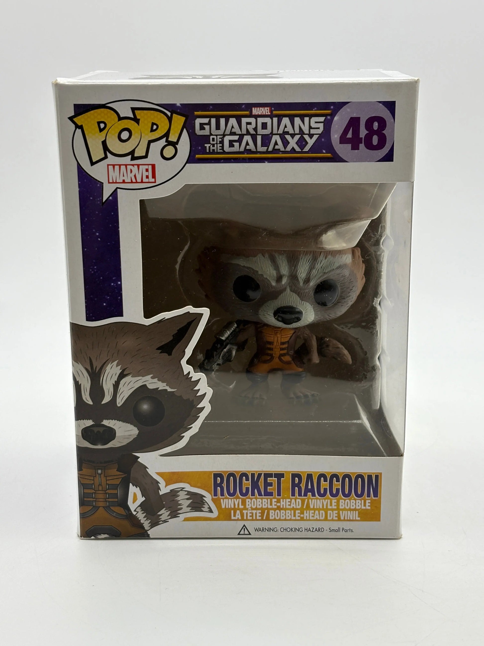 Funko POP! Marvel Guardians of the Galaxy #48 Rocket Raccoon FRENLY BRICKS - Open 7 Days